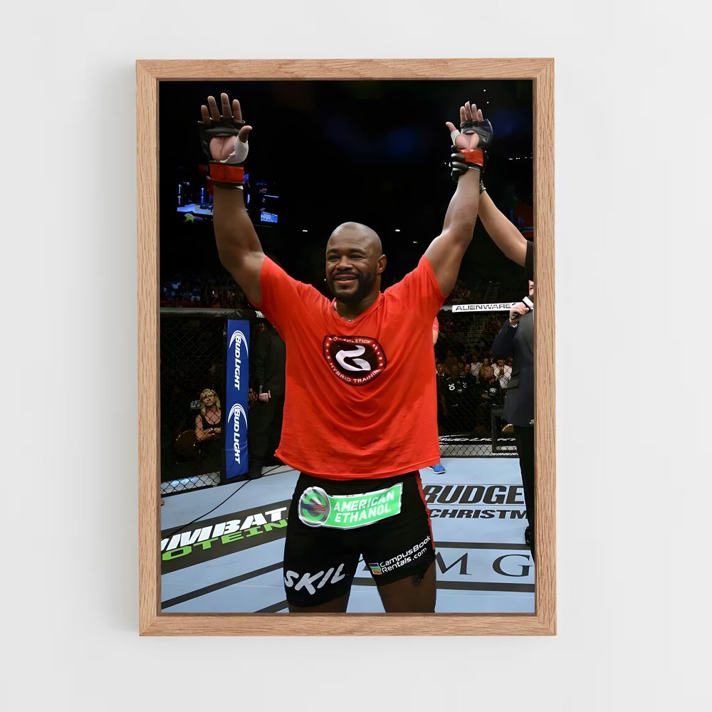 Poster Rashad evans – affiche MMA (vue 4)
